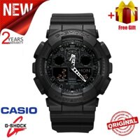 WOL0 Original G Shock GA-100-1A1 Men's Sports Watch Automatic Light Sports Watch2021