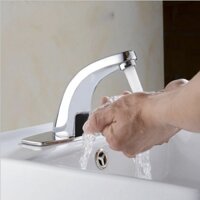Woldmart - Bộ vòi lavabo cảm ứng tại vòi Automatic Faucet | Vòi rửa tay cảm ứng