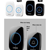 Woldmart - Chuông cửa không dây CACAZI chống nước thông minh