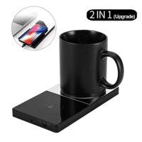 Woldmart - Đế hâm nóng Cà Phê Công Nghệ Coffee 55C Wireless Charger (Không bao gồm ly)