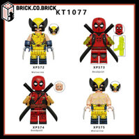 Wolverine Mô hình Lắp ráp Anh Hùng Đa Vũ Trụ Đồ chơi Deadpool KT1077