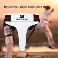 Women Taekwondo Groin Guard Boxing Karate Jockstrap Sanda Crotch Protector (S) - intl [bonus]