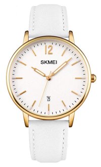 Women’s Easy Read Dial Analog Watch with Leather Band Contracted Fashion Student Watches