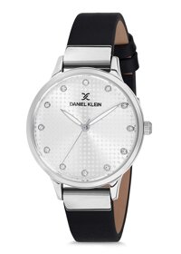 Women's Wrist Watch (DK12039) - Italian Leather Watch Band - 34mm Analog Watch - Japanese Quartz Movement - Many Colors