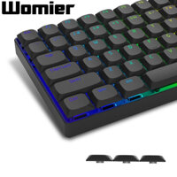 Womier 118 Phím Cấu Hình Thấp Pudding Keycaps Tỏa Sáng Qua PBT Keycap Cho 60% 65% 70% 100% Cherry Gateron MX Gamer Bàn Phím Cơ