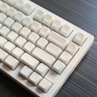 Womier White Jade Keycaps 140 Phím Double Shot PBT Key Caps Set Custom DIY Design SA Profile Keycap cho 60% 65% 70% 100% Cherry Gateron MX Switch Bàn phím cơ