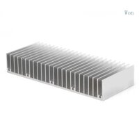 Won 1PcAluminum Tản Nhiệt Hồ Sơ đùn Tản Nhiệt Cho Chipset Điện Tử