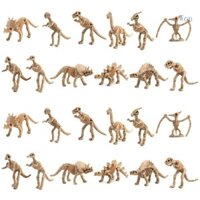 Won 24 Chiếc Bàn Chơi Khủng Long Petrifaction Skeleton Mô Hình Nhân Vật Hành Động Cung Cấp Di Động Xương Khủng Long Bàn Gam