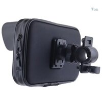 Won Tay Cầm Giá Đỡ Điện Thoại Cho Điện Thoại Di Động Lên Đến 6 5 Xe Máy Túi Điện Thoại Chống Thấm Nước Có Tấm Che Nắng Xoay 360 Độ