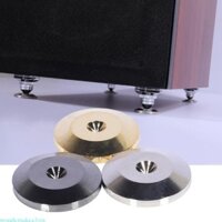 Wonderpakea3 8 Chiếc 25x5mm Loa AMP DAC Spike Base Pad Cách Ly Chân Cải Thiện Âm Thanh Đệm Miếng Lót Thay Thế