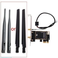 Wonderpakea3 Thẻ chuyển đổi bền M 2 NGFF sang PCI-E Bộ chuyển đổi tương thích Bluetooth Dây nguồn