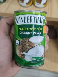 WonderThai Coconut Cream Nước Cốt Dừa 165ml