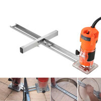 Woodworking Wood Milling Machine Router Edge Guide Trimmer Guide Positioning Cutting Board Tool