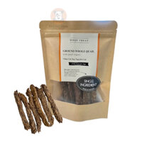 Woof treat Chim Cút Xay Nguyên Con cho cún (100g)