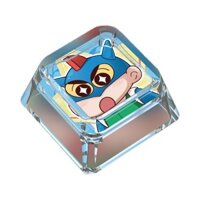 Wooting Đơn Crayon Shin-chan, Keycap Emoji trong suốt cá tính hài hước dễ thương cho bàn phím cơ Night Demon