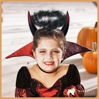 Woow Ác Quỷ Sừng Tai Kẹp Tóc Cosplay Phụ Kiện Tóc Cho Halloween Trang Phục Đạo Cụ