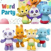 Word Party 10" Plush Soft Netflix Lulu Bailey Franny Kip Doll Kids Toys Gift