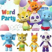 Word Party 10" Plush Soft Netflix Lulu Bailey Franny Kip Doll Kids Toys Gift