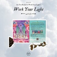 Work Your Light Oracle Cards – Bộ bài bói tarot cao cấp 44 lá