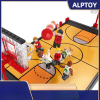 World Cup, European Cup Toy Man Sân bóng đá, Khối xây dựng lắp ráp Sân bóng rổ Tương thích với các mẫu Lego Trang trí cho trẻ em