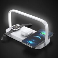 World mart - Bộ Đèn Ngủ Sạc Không Dây 15W Bedside Lamp UniqueTech 4 Trong 1