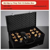 Worldmart - Bộ Hộp Ly Thủy Tinh 12 Zodiac Box Quà Tặng