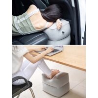 Worldmart - Gác Chân bơm hơi 2 tầng đi máy bay đi ô tô ComfortCar Rental