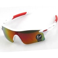 Worldmart - mắt kính đi phượt thể thao tráng bạc chống tia UV Soldier Rader