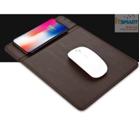 Worldmart - Miếng lót chuột PU kiêm sạc không dây cao cấp