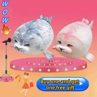 Wow seal đồ chơi sang trọng dễ thương mô phỏng con dấu búp bê mềm mại đầy động vật búp bê sofa đệm trẻ em quà tặng sinh nhật trang trí nhà quà tặng Giáng sinh