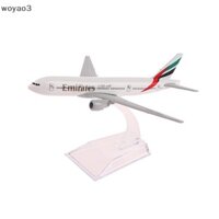 [Woyao3] Tỉ Lệ 1: 400 Máy Bay Kim Loại Bản Sao Emirates Airlines 777 Máy Bay Diecast Mô Hình Máy Bay Hàng Không Đồ Chơi Sưu Tập Cho Bé Trai Boutique