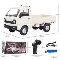 WPL D12 mini tỷ lệ 1/16 Mô hình xe o to bán tải công an phường suzuki điều khiển từ xa D 12 su cóc D-12 bản RTR siêu rẻ