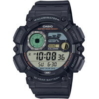 WS-1500H-1AV | Đồng Hồ Casio | Nam | Dây Nhựa | Pin 10 Năm | Chống Nước WR100M