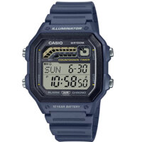WS-1600H-2AVDF | Đồng Hồ Casio | Nam | Dây Nhựa | Pin 10 Năm | Chống Nước WR100M