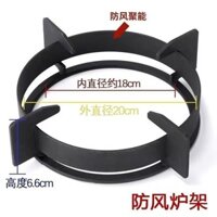 Wsangiuicj3949 Giá đỡ bếp Gas Tập hợp lửa Vỏ tiết kiệm năng lượng Hộ gia đình Vỏ chống gió Vòng tiết kiệm năng lượng Bếp Gas Giá đỡ Gas Sto