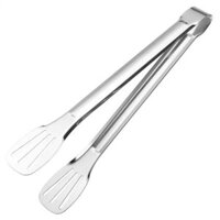 Wsanguicj3949 Dày 304 Bếp Nướng Lưỡi Thép Không Gỉ Thịt Nướng Thực Phẩm Lưỡi Nướng Thịt Nướng Bít Tết Chống bỏng Thực Phẩm Nướng Bánh Mì Lưỡi