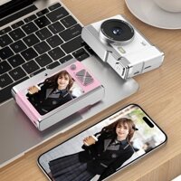 Wss 6K HD CCD Máy Ảnh Kỹ Thuật Số Camera Chụp Ảnh Video Máy Quay Màn Hình 2.4 Inch Máy Quay Để Chụp Ảnh Cho Trẻ Em Người Lớn Người Mới Bắt Đầu Mới