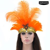 [WST] [WST]❄Cài Tóc Đính Đá Và Lông Vũ Phong Cách Halloween