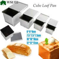Wsuel Hộp Bánh Mì Nướng DIY Mini Máy Nướng Bánh Món Tráng Miệng Làm Nhà Bếp Có Nắp