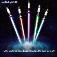 ♛✼wt4e3vhml7Đồ chơi thanh kiếm LightSaber Wars - Laze phát sáng Gậy ống led cho trẻ em-1MCk