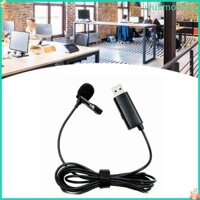 Wu Lavalier Ve Áo Micro Kẹp Trên Ve Áo Mic Condenser Cho Điện Thoại PC Laptop