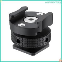 Wu Micro Giày Lạnh Giá Đỡ Mic Xoay 360 Độ Có Thể Điều Chỉnh Cho Vlog