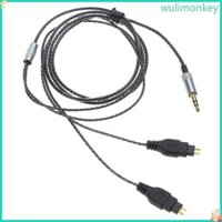 Wu Thay Thế 3 Dây Tai Nghe 5 Mm Cho HD580 HD650 HD600 Truyền Tín Hiệu Ổn Định