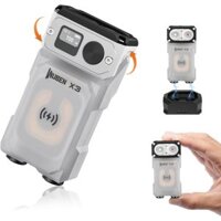 Wuben Đèn Pin mini x3 x3 Chống Thấm Nước 10 Chế Độ Kèm Đế Sạc Từ Tính Tiện Dụng Cho ip65