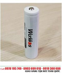 WƯKKOS 18650 lithium 3.7v, Pin sạc Lithium Li-ion 3.7v WƯKKOS 18650 (3000mAh,) chính hãng