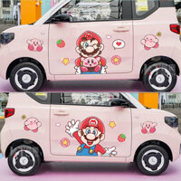 Wuling Mini, Nhãn dán xe trang trí Super Mario hoạt hình