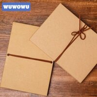 WUWOWU Album ảnh sổ lưu niệm Accordion, Bìa màu nâu 6x8 inch / 15 * 21cm Album sổ lưu niệm, Kích thước trang bên trong 13 * 19,5cm Giấy Kraft bìa cứng Album ảnh cho ngày lễ tình nhân