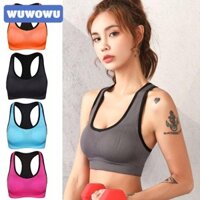 WUWOWU Áo ngực giải độc bạch huyết, Áo ngực nâng Ion rỗng thoáng khí, Áo Vest thể thao Nylon và Spandex co giãn thoải mái Thể thao Yoga