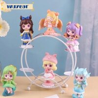 Wuyear Hộp Đồ Trang Trí Giá, Đạo Cụ Bánh Xe Ferris Giá Trưng Bày Cầm Tay, Kệ Hàng Hóa Trang Trí Sắt Để Bàn Bền Đẹp