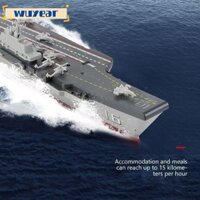 Wuyear RC Speedboat, Mô phỏng tàu trò chơi nước Tàu điều khiển từ xa, Đồ chơi trẻ em Tàu chiến tốc độ cao Quà tặng mô hình